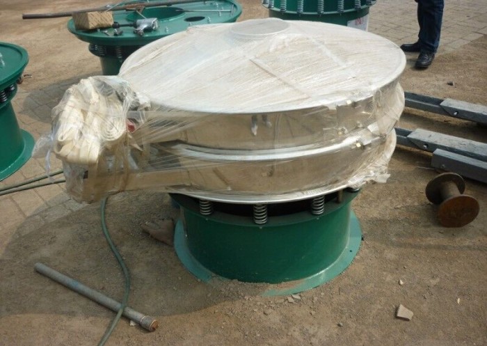 旋振篩(三次元振動(dòng)篩)安裝全圖效果-3 旋振篩(三次元振動(dòng)篩)安裝全圖效果-3